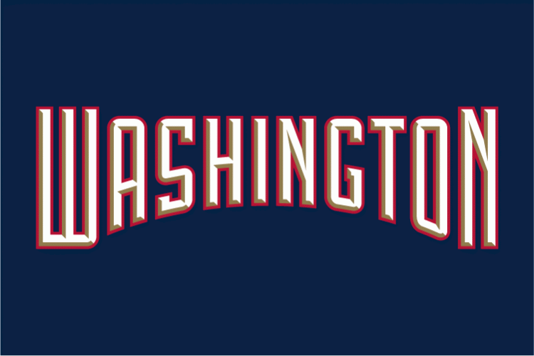Washington Nationals 2005-2008 Wordmark Logo t shirts iron on transfers